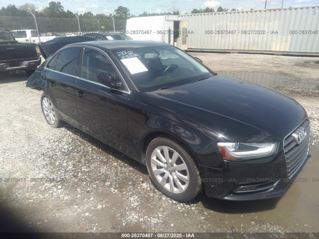 AUDI A4 2013 wauafafl4dn046656