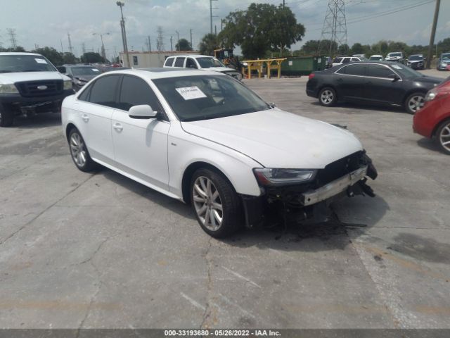 AUDI A4 2014 wauafafl4en030345