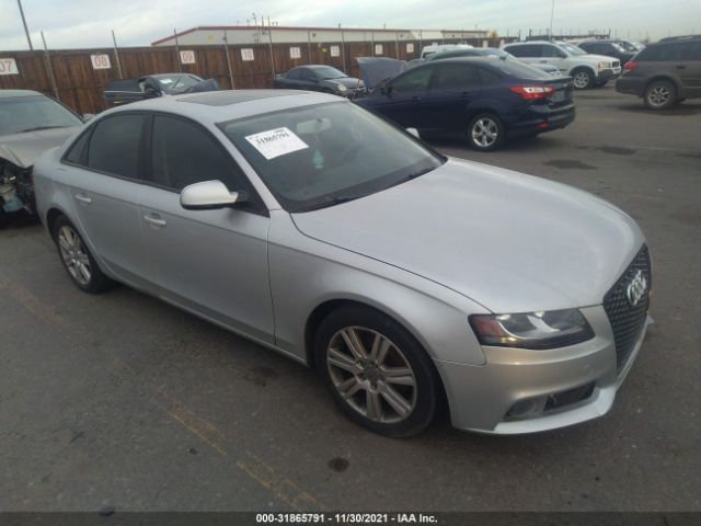 AUDI A4 2010 wauafafl6an031166