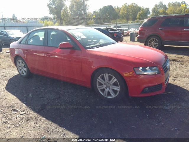 AUDI A4 2011 wauafafl6bn001800