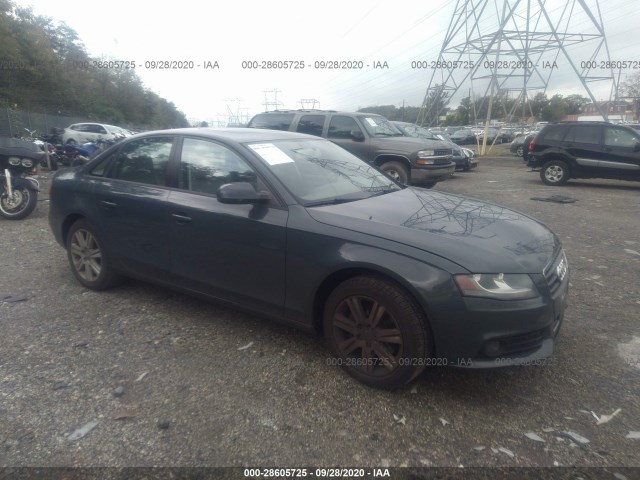 AUDI A4 2011 wauafafl6bn047207