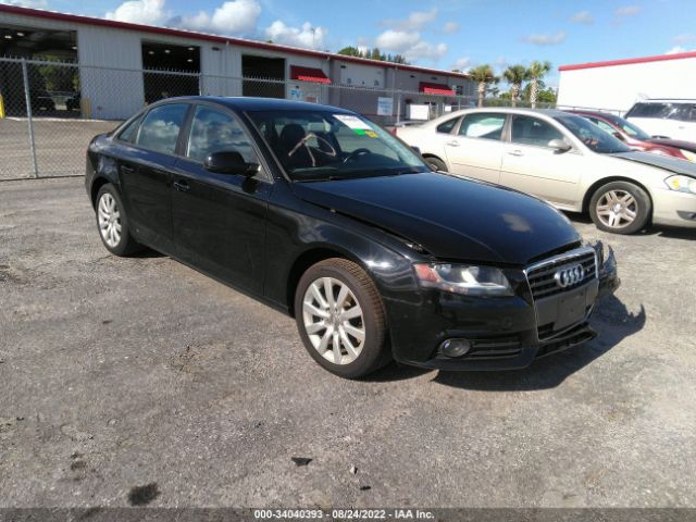 AUDI A4 2012 wauafafl6ca118088