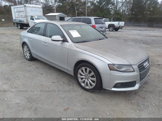 AUDI A4 2012 wauafafl6cn007405