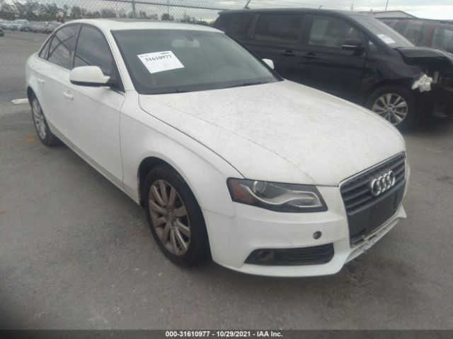 AUDI A4 2012 wauafafl6cn007601