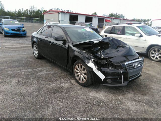 AUDI A4 2012 wauafafl6cn009655