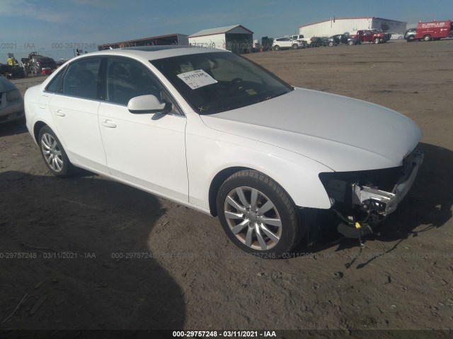 AUDI A4 2013 wauafafl6da159595