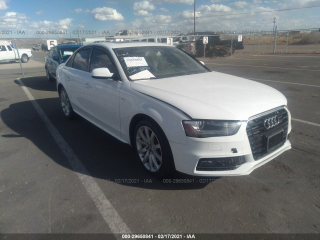 AUDI A4 2014 wauafafl6en013370