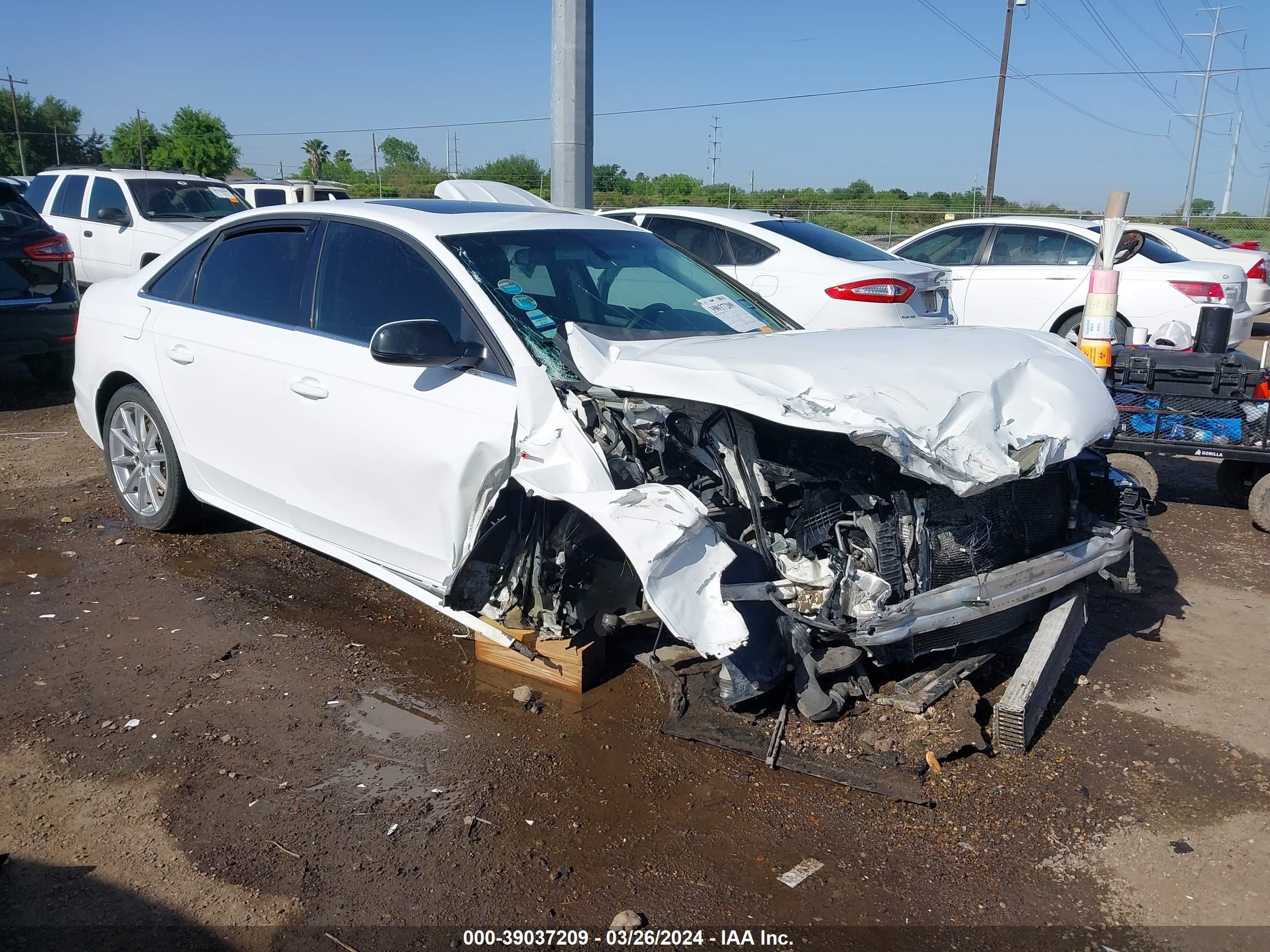 AUDI A4 2015 wauafafl6fa072153