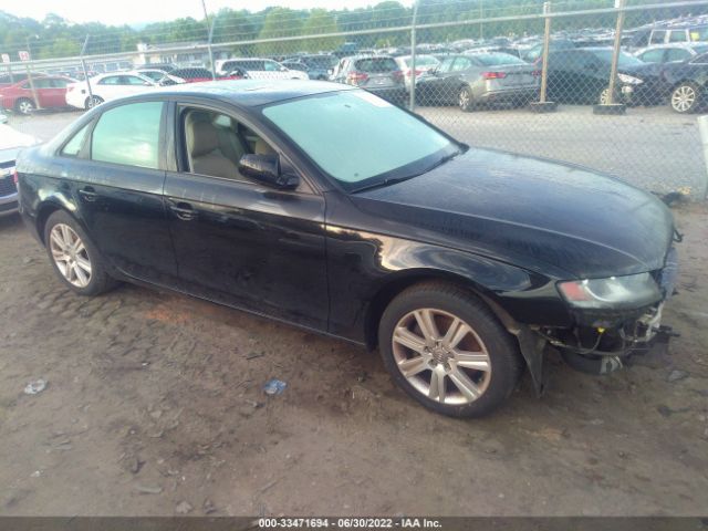 AUDI A4 2011 wauafafl7bn020047