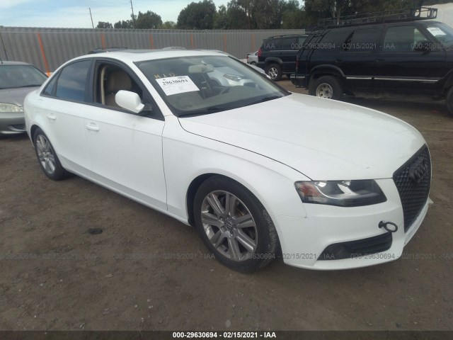 AUDI A4 2011 wauafafl7bn054179