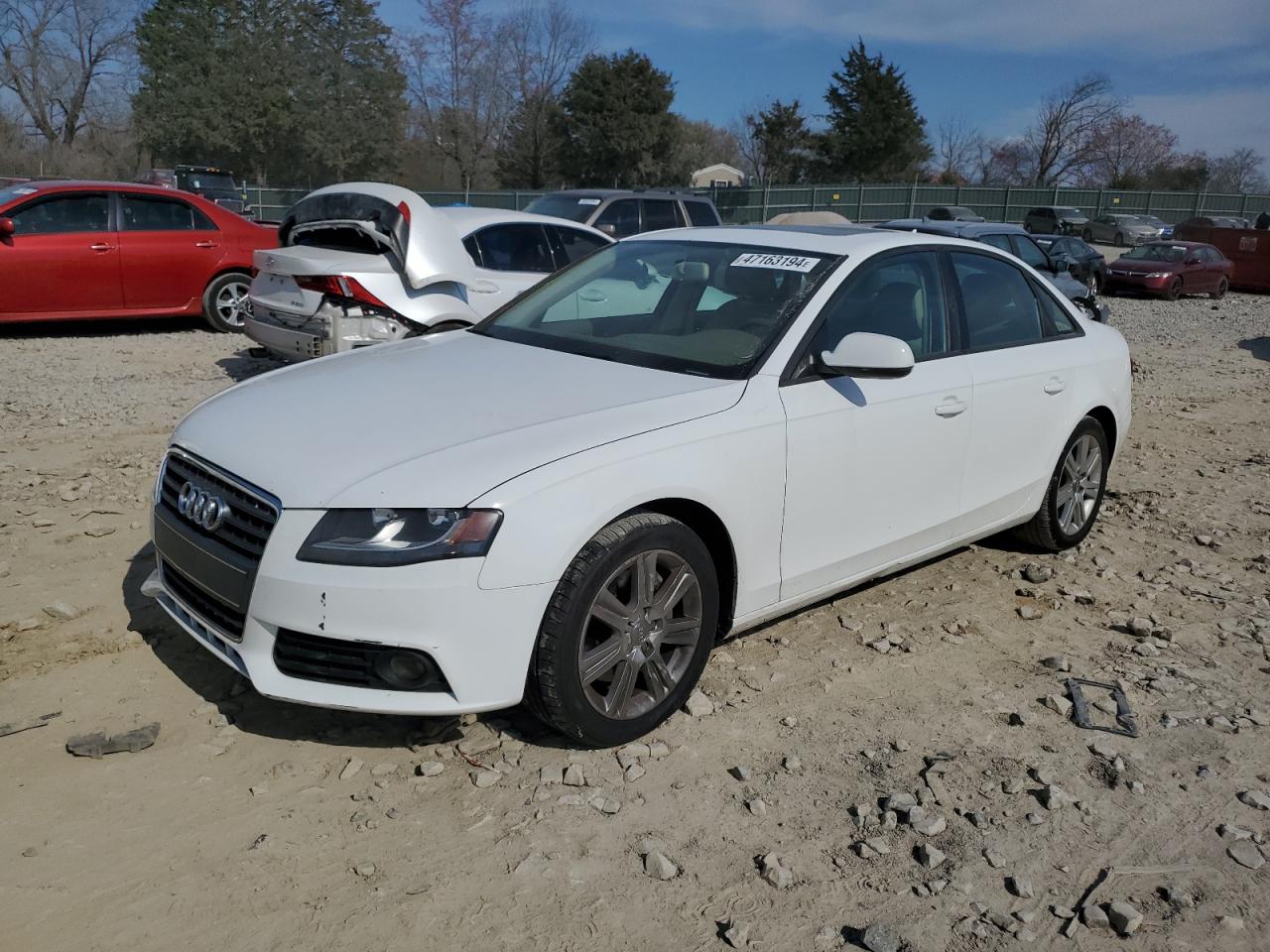 AUDI A4 2011 wauafafl7bn055705