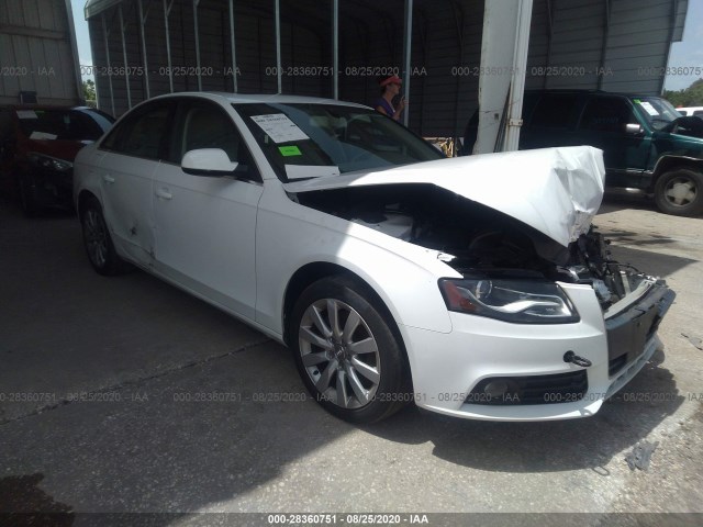 AUDI A4 2012 wauafafl7cn008319