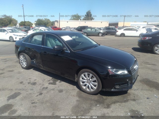 AUDI A4 2012 wauafafl7cn014704