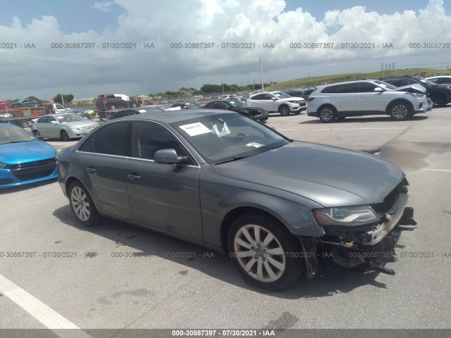 AUDI A4 2012 wauafafl8cn019796