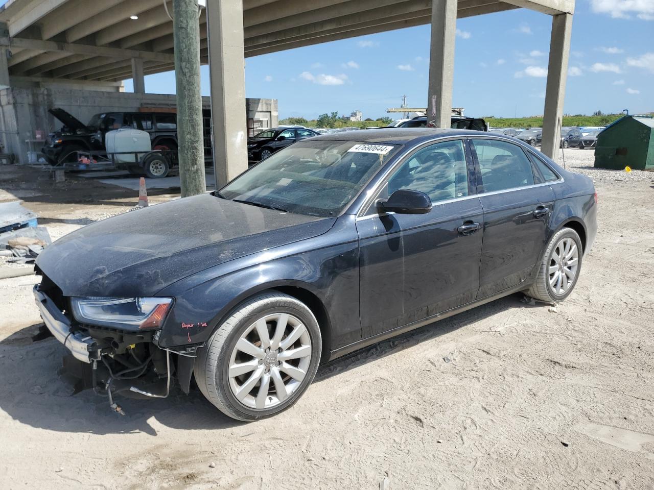 AUDI A4 2013 wauafafl8dn014888