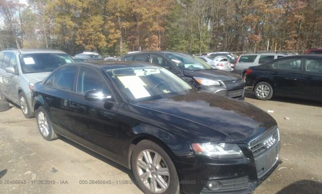 AUDI A4 2010 wauafafl9an015902