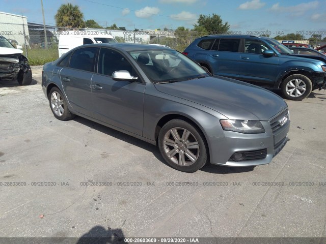 AUDI A4 2010 wauafafl9an026219