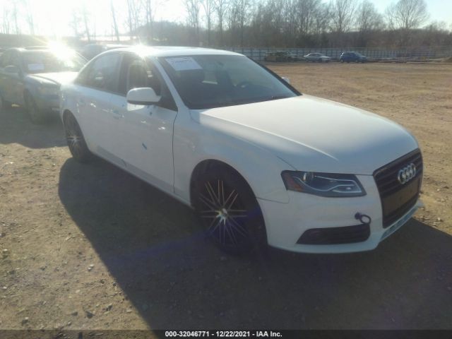 AUDI A4 2012 wauafafl9cn020360