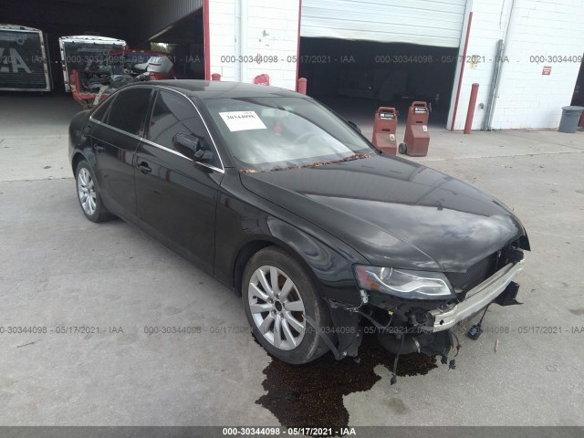 AUDI A4 2012 wauafafl9cn021170