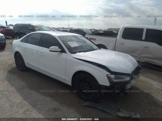 AUDI A4 2013 wauafafl9dn029318