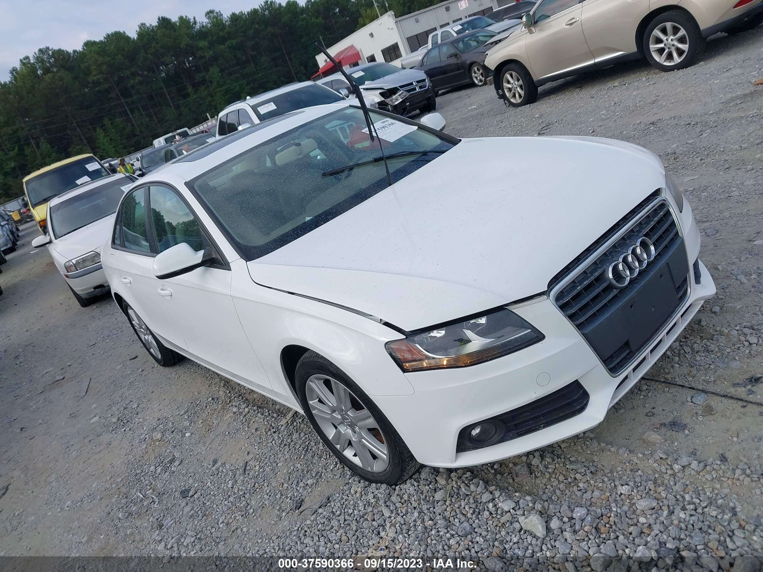 AUDI A4 2010 wauafaflxan036533