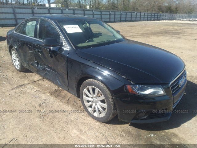 AUDI A4 2012 wauafaflxca119065