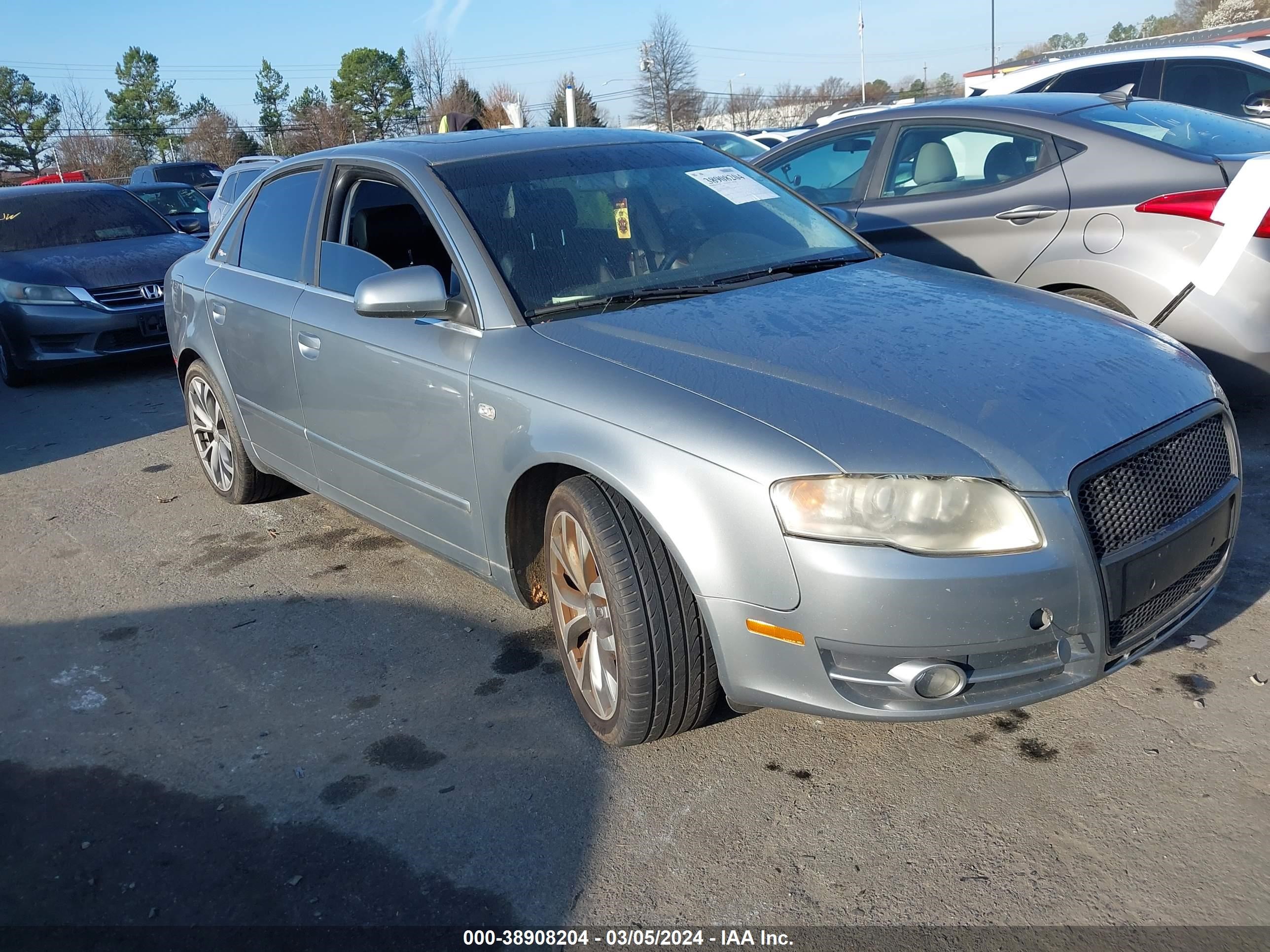 AUDI A4 2007 wauah78e07a217491