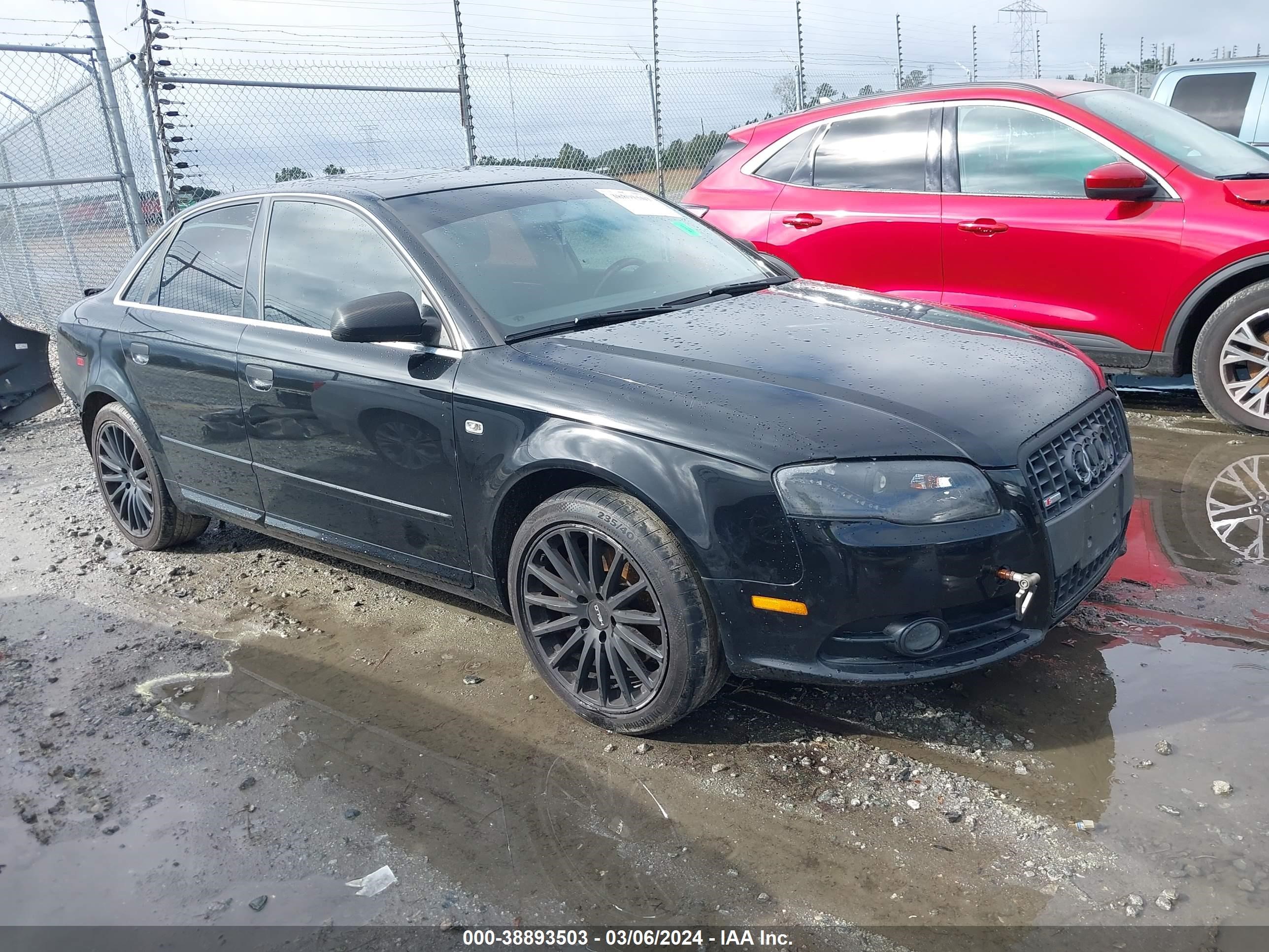 AUDI A4 2008 wauah78e38a006299