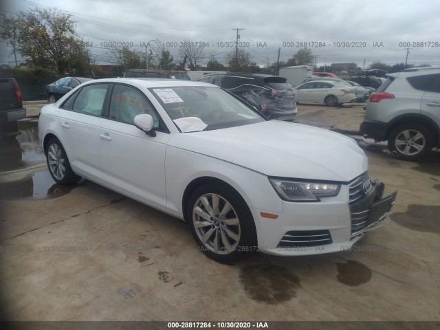 AUDI A4 2017 wauanaf40hn067599