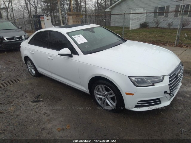 AUDI A4 2017 wauanaf41hn070995