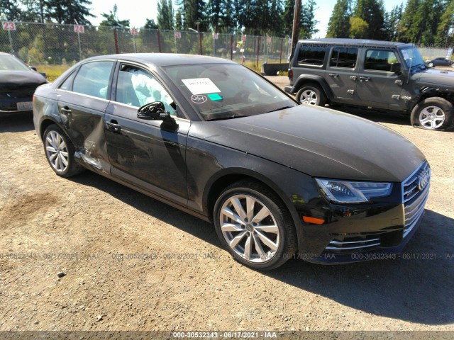 AUDI A4 2017 wauanaf42hn008165