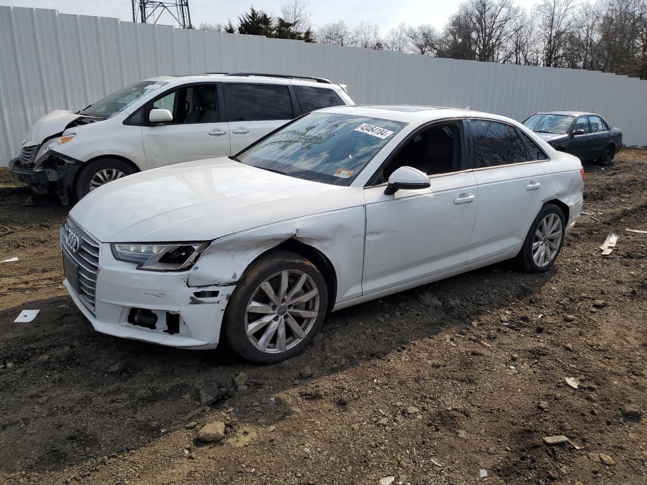 AUDI A4 2017 wauanaf42hn072321