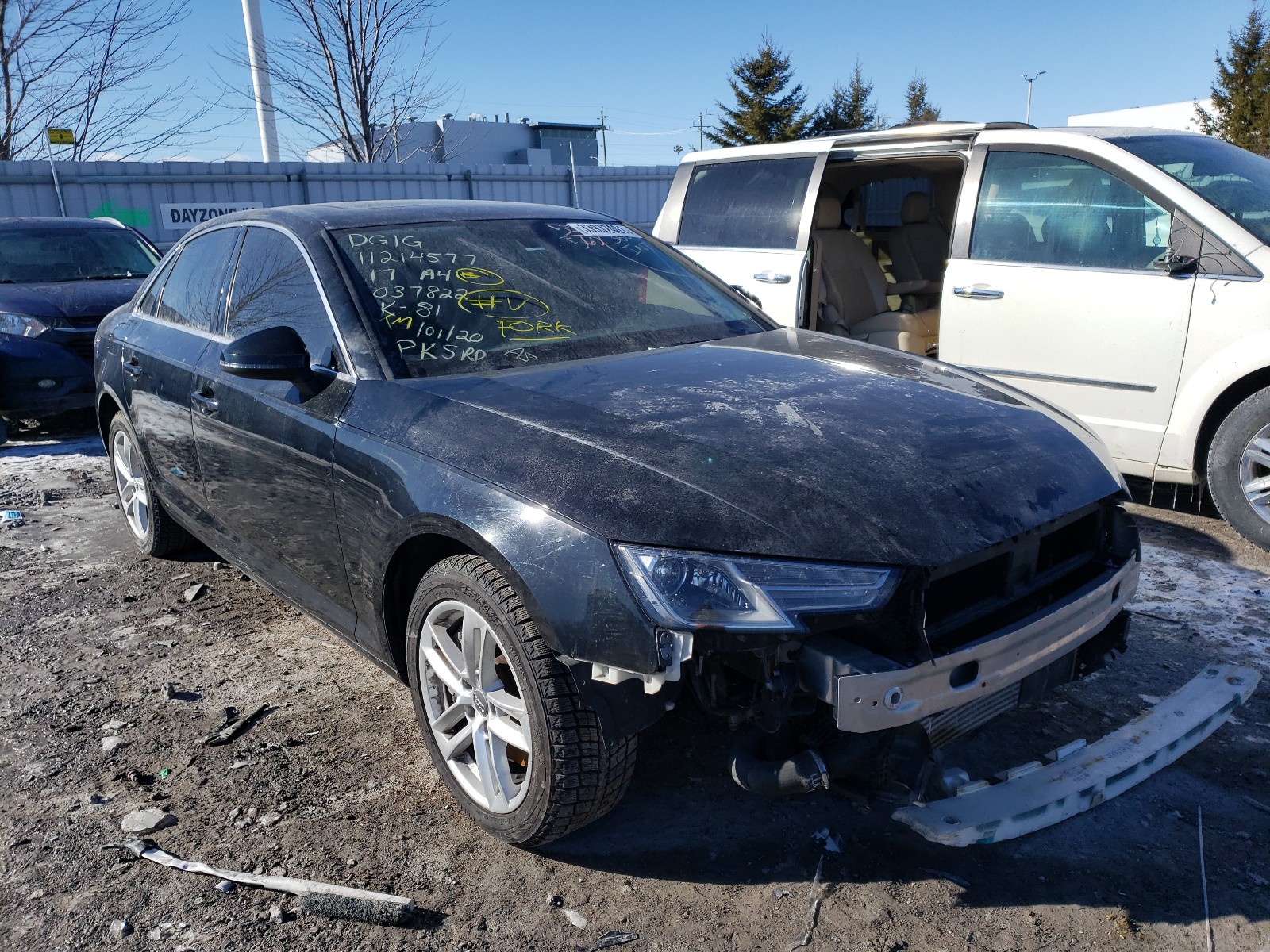 AUDI A4 PREMIUM 2017 wauanaf43hn037822