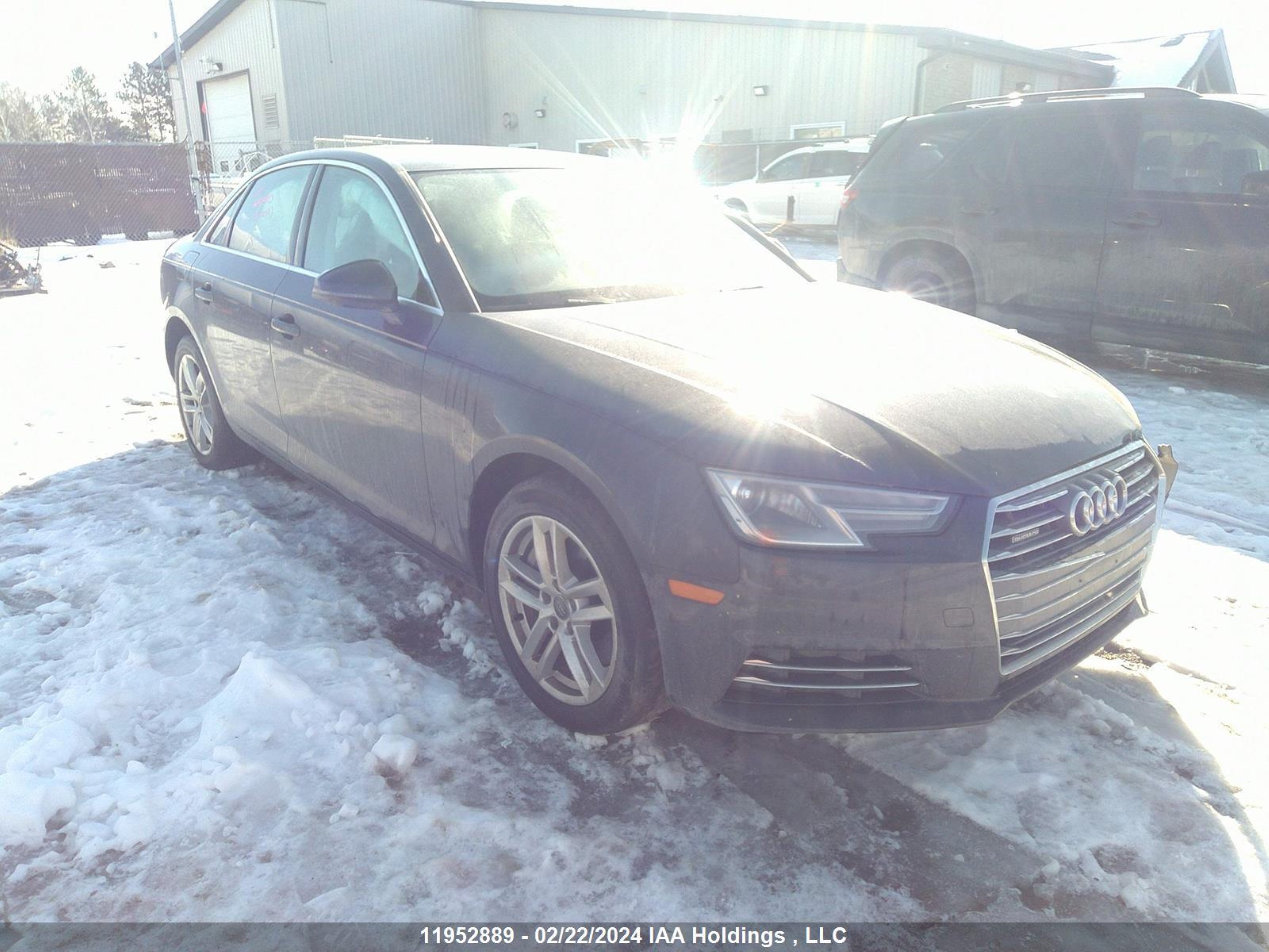 AUDI A4 2017 wauanaf43hn039179