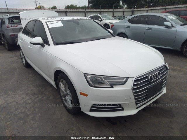 AUDI A4 2017 wauanaf44hn042687