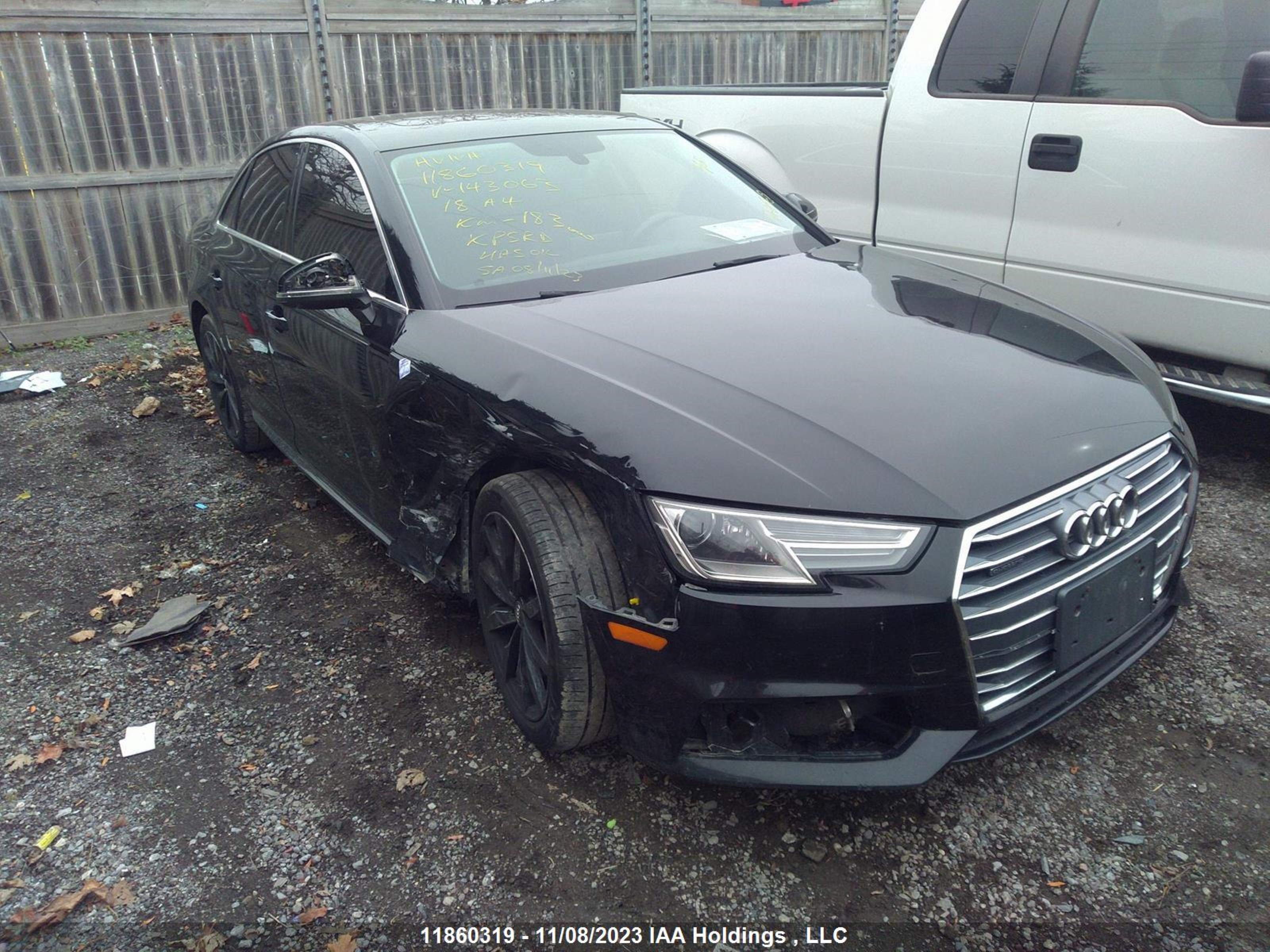 AUDI A4 2018 wauanaf44ja143063