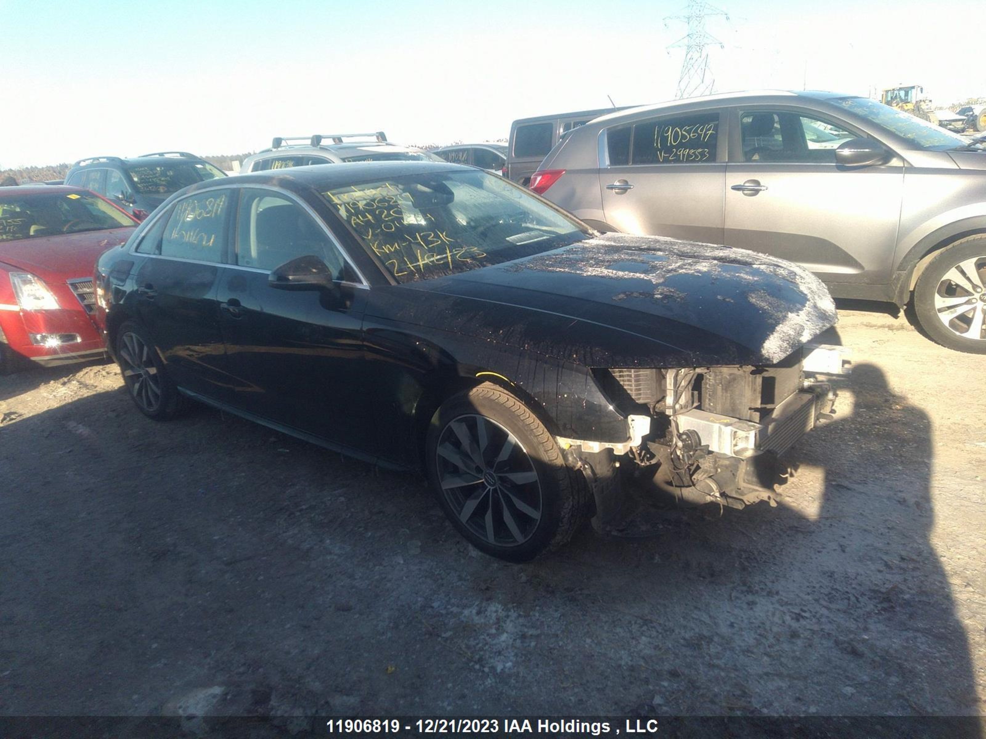 AUDI A4 2020 wauanaf45ln011604