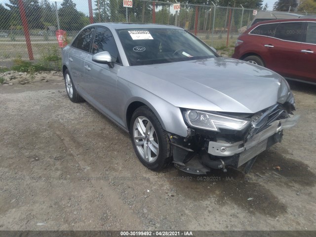 AUDI A4 2017 wauanaf46hn027513