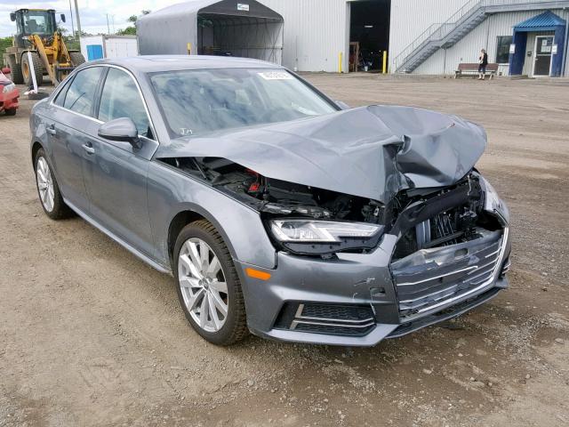 AUDI A4 KOMFORT 2018 wauanaf4xjn009621