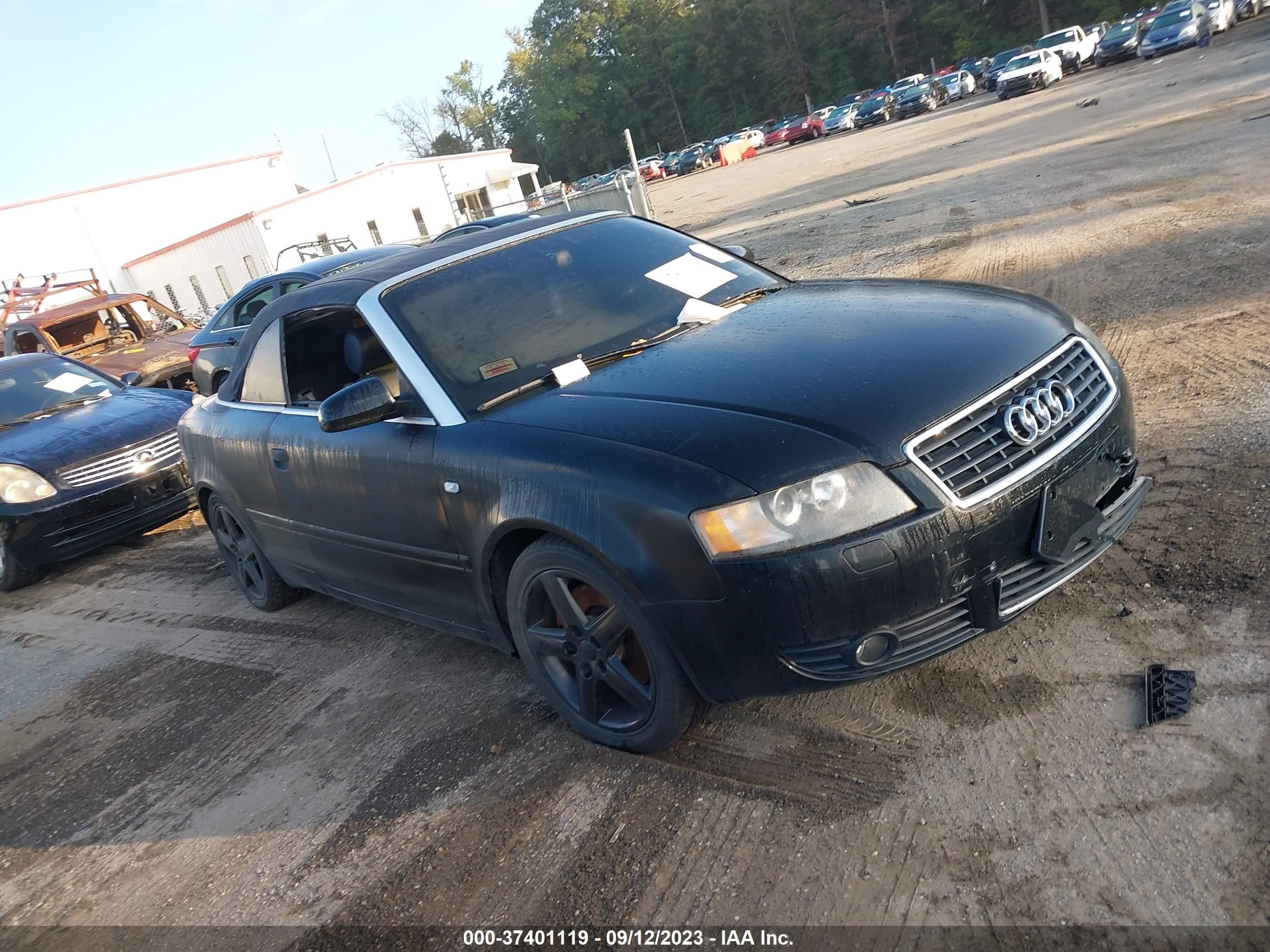 AUDI A4 2004 wauat48h04k014209