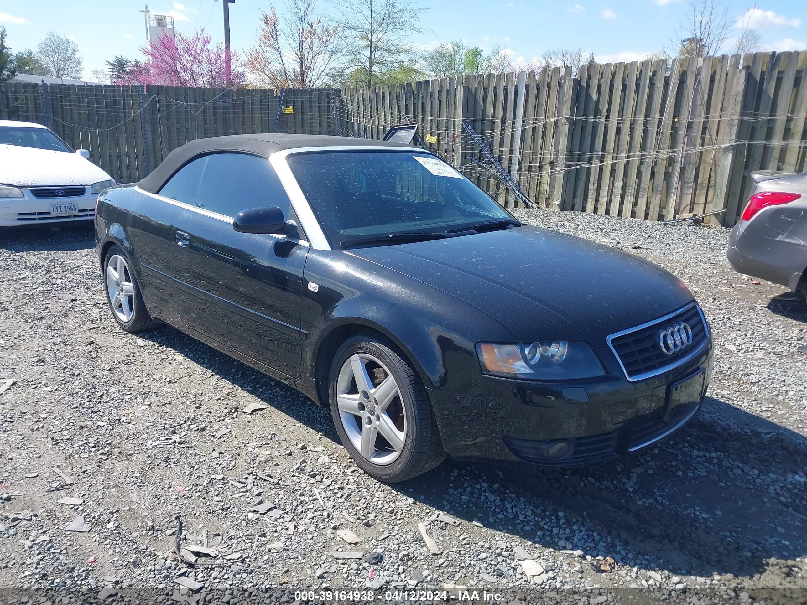 AUDI A4 2005 wauat48h65k015205