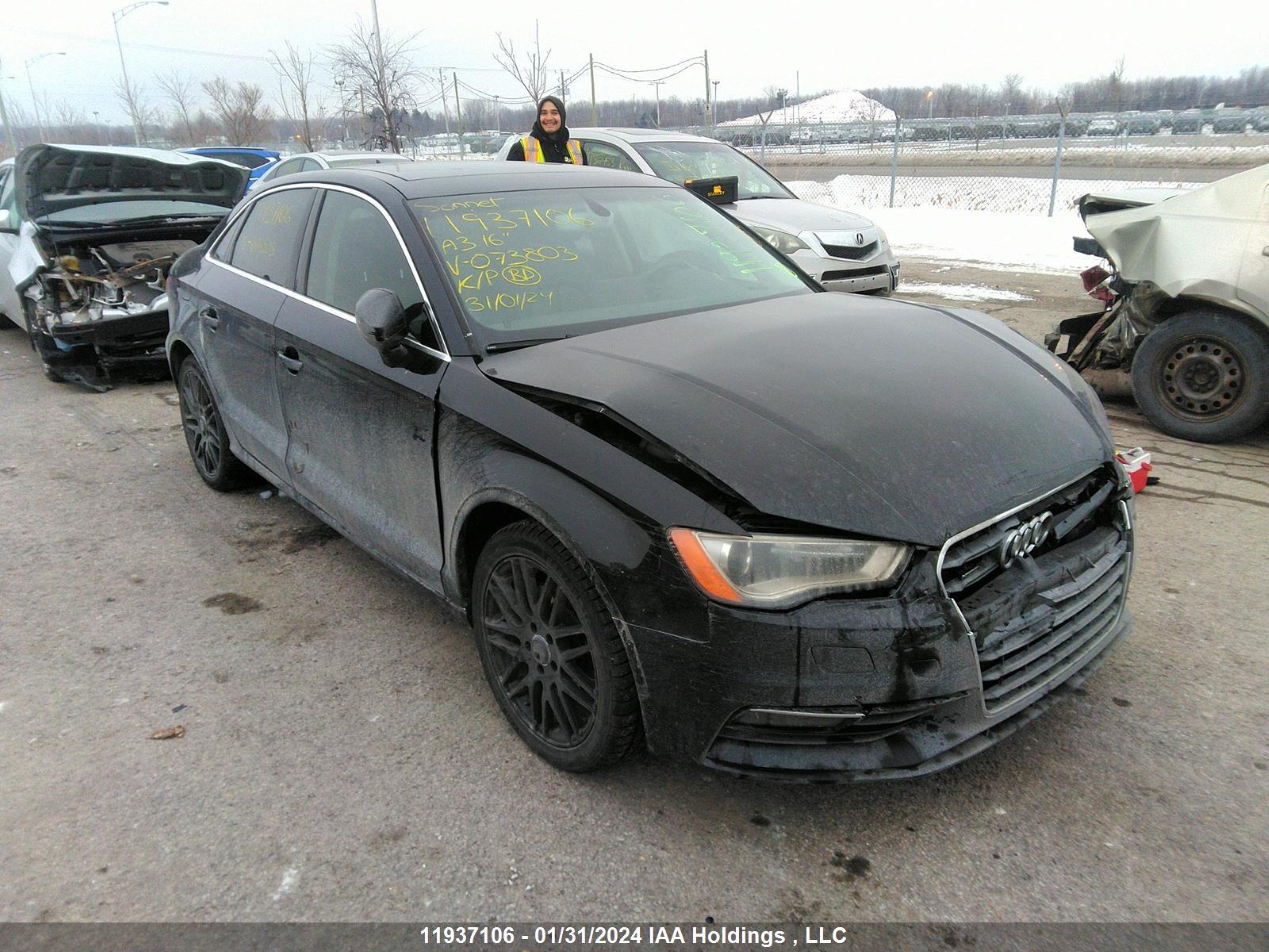 AUDI A3 2016 waub8gff6g1073803