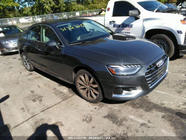 AUDI A4 SEDAN 2021 waubbaf40ma027134