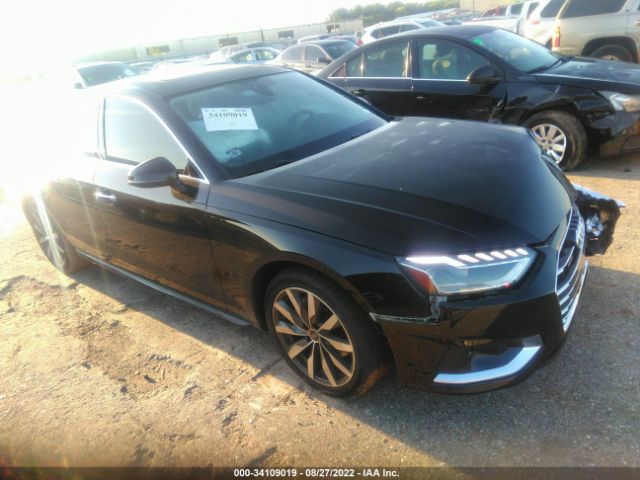 AUDI A4 SEDAN 2022 waubbaf40na036952