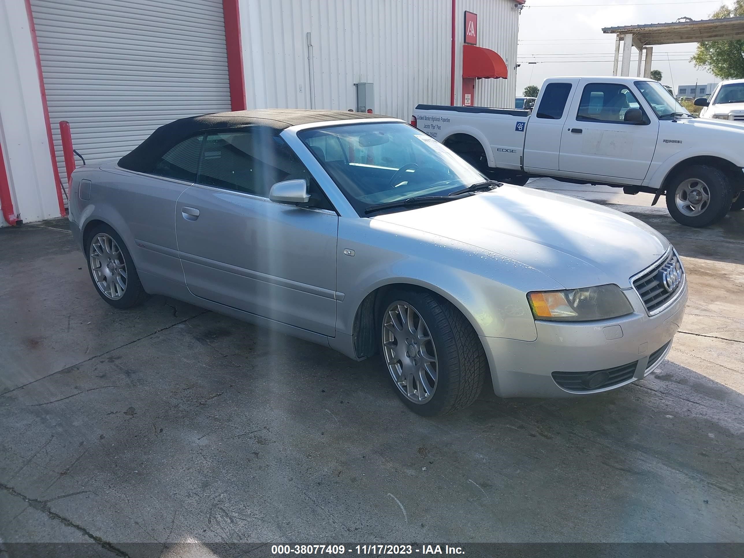 AUDI A4 2005 waubc48h75k019851