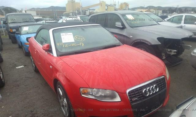 AUDI A4 2008 waubf48h58k000386