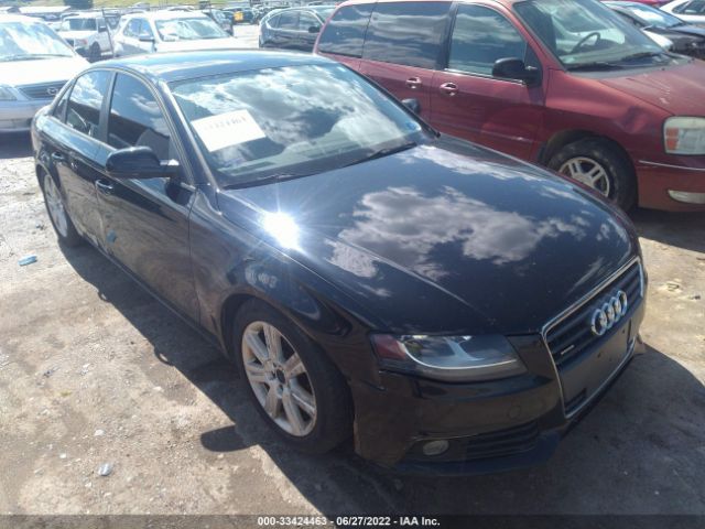 AUDI A4 2010 waubfafl0an026758