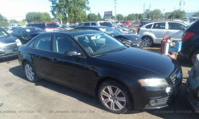 AUDI A4 2010 waubfafl0an054172