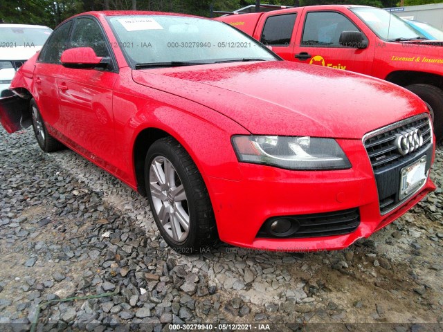 AUDI A4 2011 waubfafl0bn037048