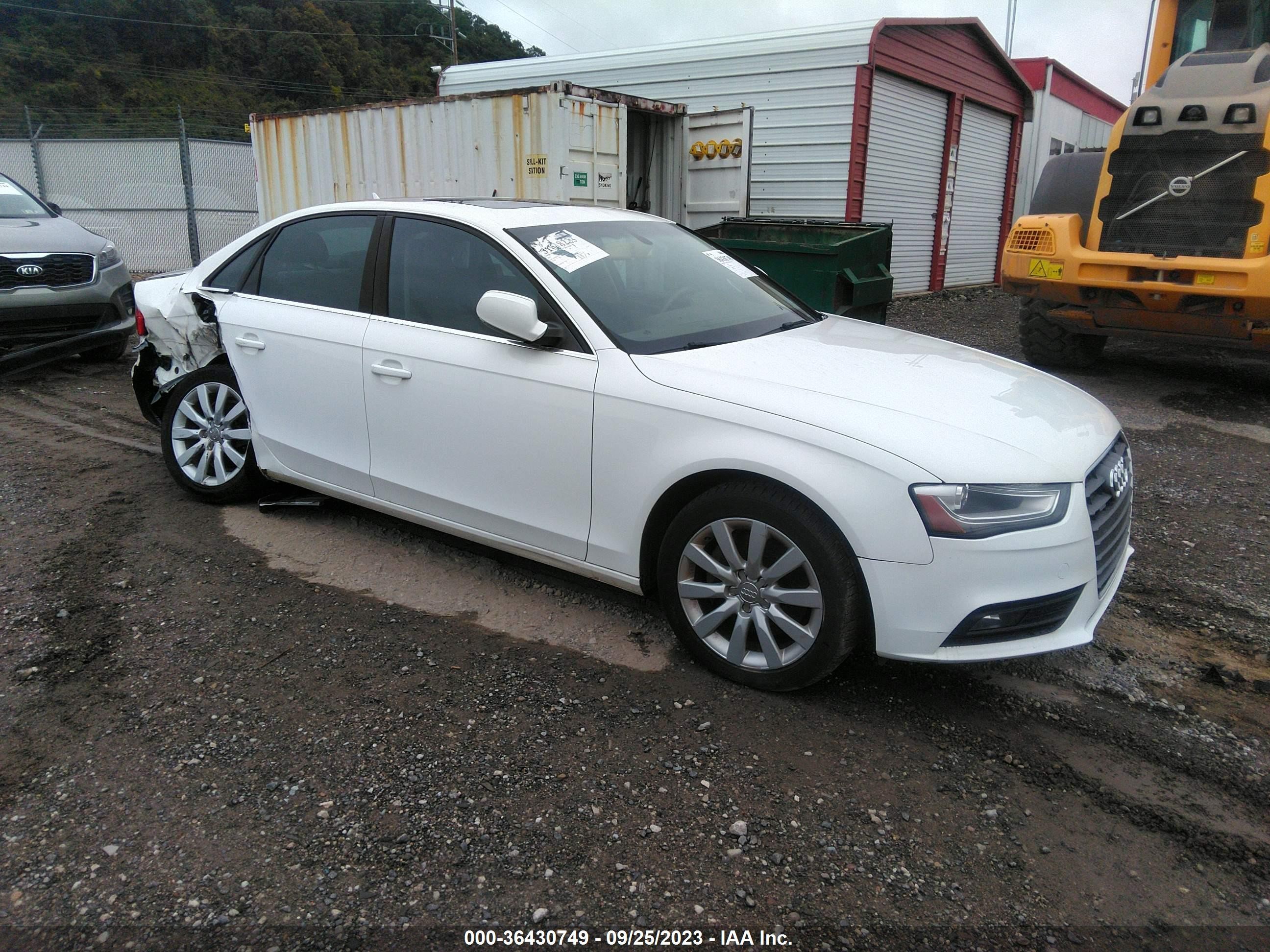 AUDI A4 2013 waubfafl0dn013190